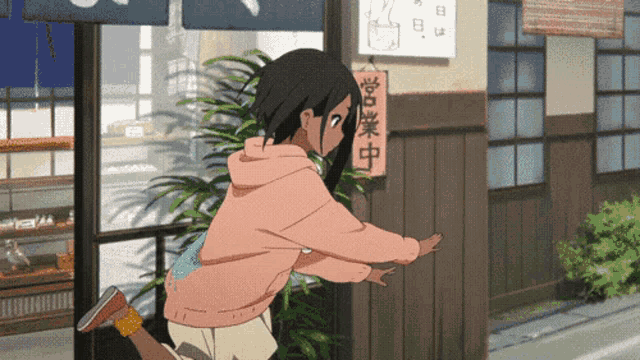 Anime Girl Blue Hair Dancing Animation - wide 5