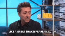 Like A Great Shakespearean Actor Boost GIF - Like A Great Shakespearean Actor Shakespearean Boost GIFs