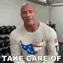 Take Care Of One Another Dwayne Johnson GIF - Take Care Of One Another Dwayne Johnson The Rock GIFs