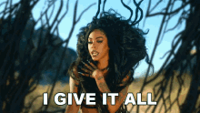 I Give It All Rico Nasty GIF - I Give It All Rico Nasty Magic Song GIFs