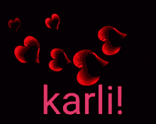 Karli Love GIF - Karli Love Hearts GIFs