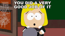 You Did A Very Good Job Of It Pip Pirrip GIF - You Did A Very Good Job Of It Pip Pirrip South Park GIFs
