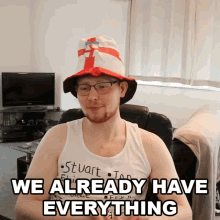 We Already Have Everything Ollie Dixon GIF - We Already Have Everything Ollie Dixon We Got It All GIFs