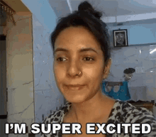 Varsha Tripathi Excited GIF - Varsha Tripathi Excited Super Excited GIFs