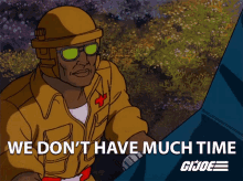 We Dont Have Much Time Doc GIF - We Dont Have Much Time Doc Gi Joe A Real American Hero GIFs