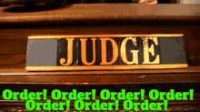 Sml Judge Pooby GIF - Sml Judge Pooby Order Order Order Order GIFs