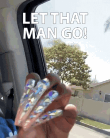 lets that man go let go let him go hands nails