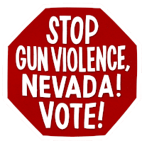 Stop Gun Violence Heysp Sticker - Stop Gun Violence Heysp Election Stickers