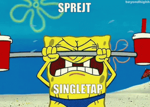 Fitness Single Tap GIF - Fitness Single Tap Spongebob Squarepants GIFs.