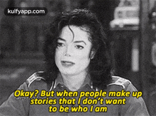 Okay? But When People Make Upstories That I Don'T Wantto Be Who I Am.Gif GIF - Okay? But When People Make Upstories That I Don'T Wantto Be Who I Am Michael Jackson Face GIFs
