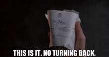 This Is It No Turning Back GIF - This Is It No Turning Back Home Alone GIFs