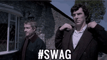 Swag GIF - Sherllock Benedict Cumberbatch Dr Watson GIFs