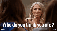 Who Do You Think You Are Married At First Sight GIF - Who Do You Think You Are Married At First Sight Who Are You GIFs
