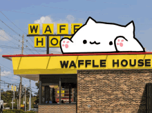 Bongo Cat Waffle House GIF - Bongo Cat Waffle House Bongo Waffle GIFs