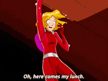 Totally Spies Clover GIF - Totally Spies Clover Oh Here Comes My Lunch GIFs