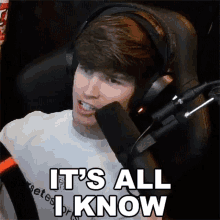 Its All I Know Casey Kirwan GIF - Its All I Know Casey Kirwan Its What I Know GIFs