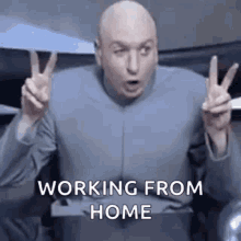 Work From Home Dr Evil GIF - Work From Home Dr Evil Wfh GIFs