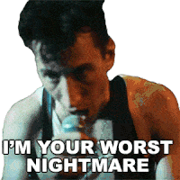 Im Your Worst Nightmare Des Rocs Sticker - Im Your Worst Nightmare Des Rocs Mmc Song Stickers