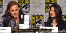 sam heughan love outlander i would sacrifice everything for love