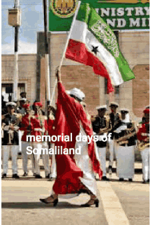 Flag Somaliland Flag GIF - Flag Somaliland Flag War GIFs