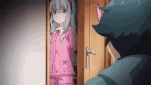 Pervert Anime GIF - Pervert Anime Door GIFs