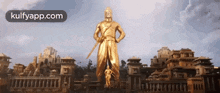 Amarendra Baahubali Statue.Gif GIF - Amarendra Baahubali Statue Baahubali Statue GIFs