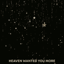 Heaven Wanted You More Stars GIF - Heaven Wanted You More Stars Falling Stars GIFs