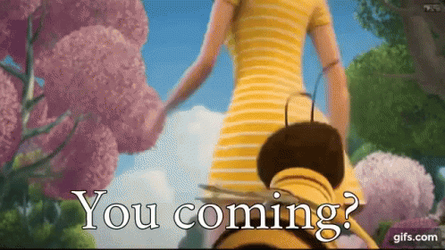The perfect You Coming Bee Movie Vanessa Animated GIF for your conversation...