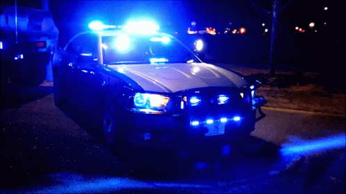 Georgia State Patrol Car GIF - Georgia State Patrol Car Lights GIFs