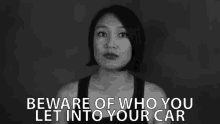 Beware Of Who You Let Into Your Car GIF - Beware Of Who You Let Into Your Car Beware GIFs