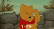 Favorite Pooh Bear GIF - Favorite Pooh Bear Think GIFs