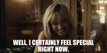Pam And Tommy Pamela Anderson GIF - Pam And Tommy Pamela Anderson Well I Certainly Feel Special Right Now GIFs