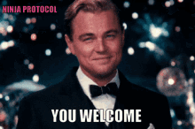 Ninja Ninja Protocol GIF - Ninja Ninja Protocol You Welcome GIFs
