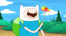 Finn Adventure Time GIF - Finn Adventure Time Wand GIFs