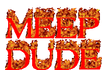 Meepdude212 Fire Sticker - Meepdude212 Meep Dude Stickers