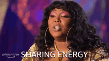 Sharing Energy Lizzo GIF - Sharing Energy Lizzo Lizzos Watch Out For The Big Grrrls GIFs
