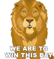 We Are To Win This Day Aslan Sticker - We Are To Win This Day Aslan South Park Stickers