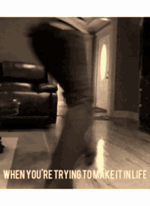 Trying To Make It In Life Run GIF - Trying To Make It In Life Run Slip GIFs