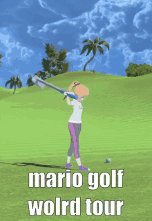 Mario Golf Mario Golf World Tour GIF - Mario Golf Mario Golf World Tour Vrchat GIFs