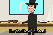Rick And Morty Im The Devil GIF - Rick And Morty Im The Devil Bitch GIFs