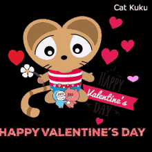 Valentine Valentines Day GIF - Valentine Valentines Day Cute Cat GIFs