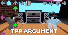 Tpp Argument Roblox Funky Friday GIF - Tpp Argument Roblox Funky Friday GIFs