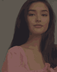 Perfect Face Model GIF - Perfect Face Model Pink GIFs