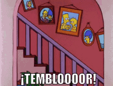 Temblor Los Simpson GIF - Temblo Los Simpson Los Simpsons GIFs