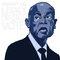 Protect His Legacy Protect The Vote Sticker - Protect His Legacy Protect The Vote I Voted Stickers