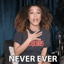 Never Ever Not In A Million Years GIF - Never Ever Never Not In A Million Years GIFs