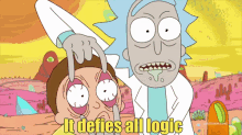 Rick And Morty It Defies All Logic GIF - Rick And Morty Morty It Defies All Logic GIFs