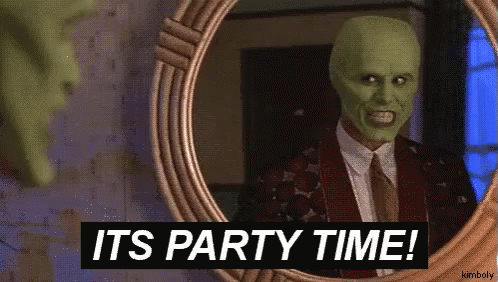 Party Time GIF - Themask Jimcarrey Party Time GIFs