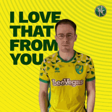 talknorwichcity ncfc norwich city chris reeve i love that from you