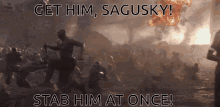 Stab Sagusky GIF - Stab Sagusky Attack GIFs